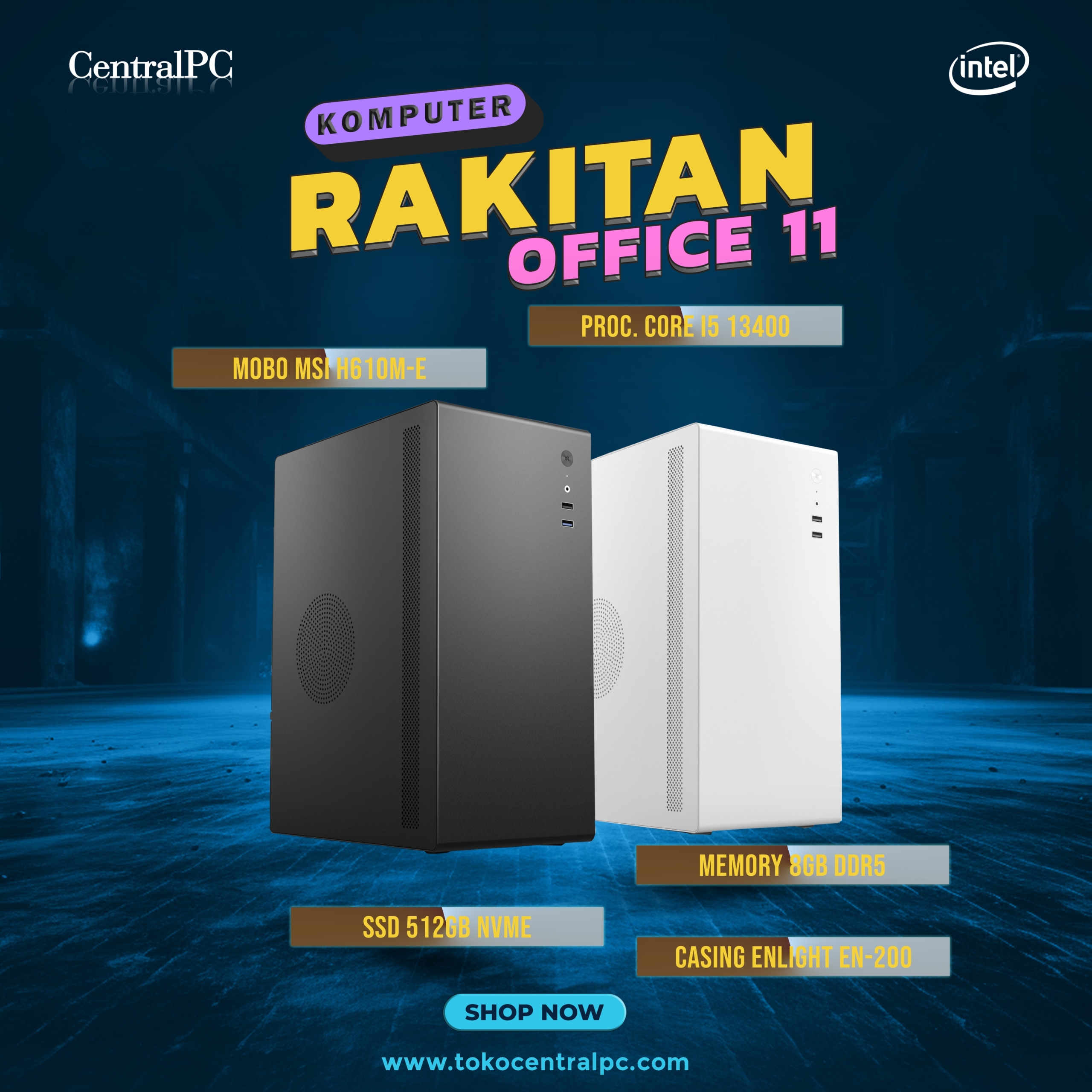 Pc Rakitan Vector PC RAKITAN OFFICE 11 - Toko Central PC